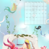 2023 Beautiful Mermaids Calendar Printable - Image 5