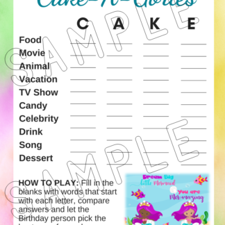 12 Printable Mermaid Birthday Party Games - Image 6