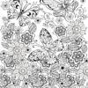 Marvelous Butterflies Printable Coloring Pages - Image 5