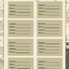 FILLABLE PDF-PRINTABLE Vintage Ornate Final Wishes Estate Planner - Image 9