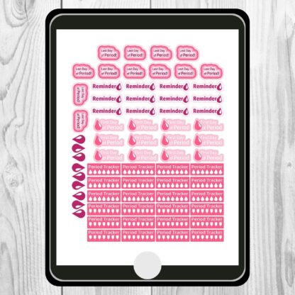 Period Tracker Planner Stickers - Image 2