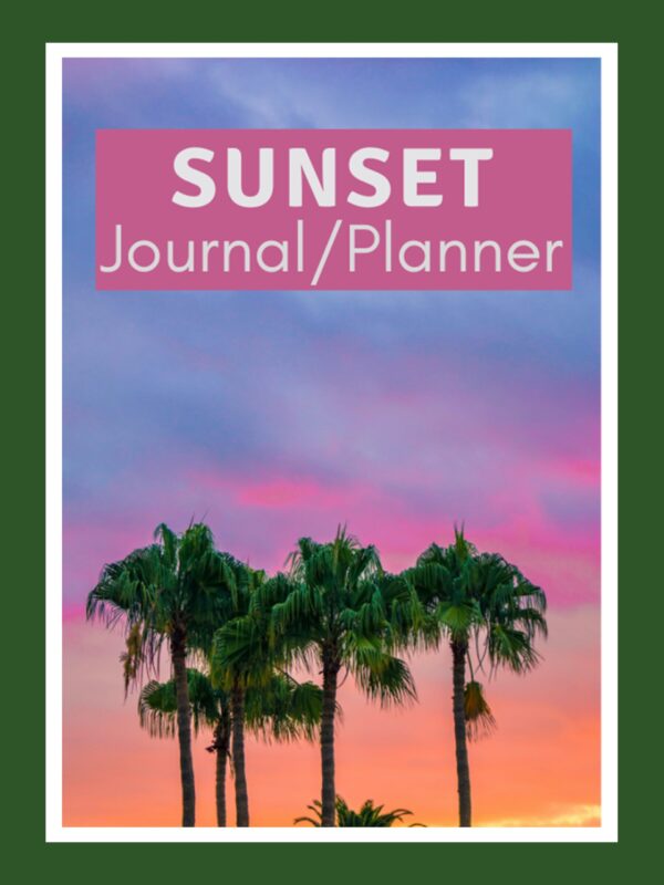 Sunset Planner Journal