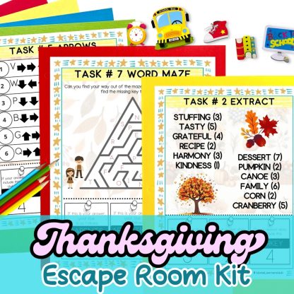 Thanksgiving Escape Room Kit