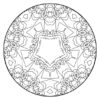 Mandala Coloring Pages - The Fernandes, Printable Mandala Art Designs to Color
