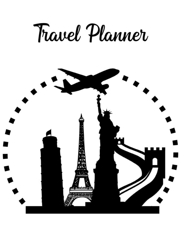 Travel Planner with 2 Cover Options, Itinerary, Lodging, Meal Planner, Printable PDF - Image 5