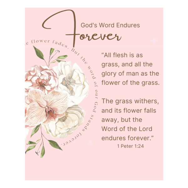 Printable Word Art Faith-based Scripture - Image 4