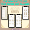 Vintage Gold Digital Phone Planner - Image 2