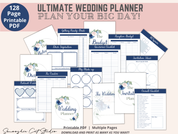 Ultimate Wedding Planner Printable