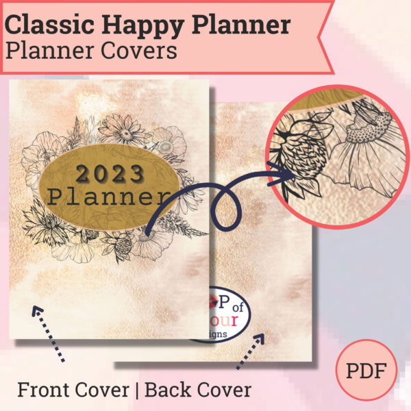 Wildflower 2023 Planner Cover