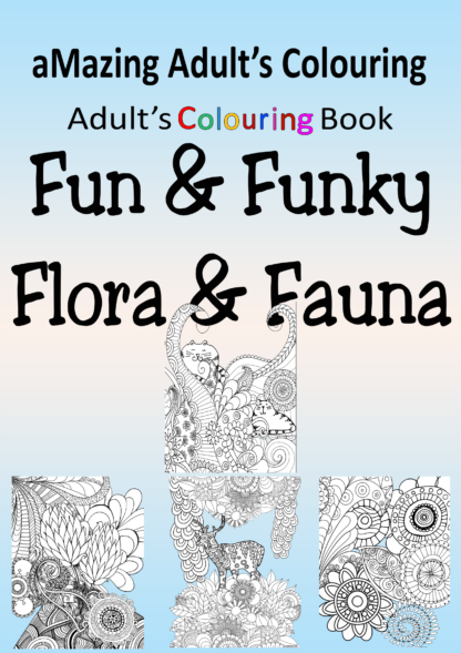 aMazing Adult Affirmations Flora and Fauna printable digital download for grownups colouring pages book - Image 7