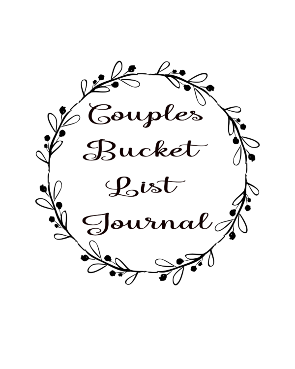 Bucket List for Couples Printable Journal - Image 2