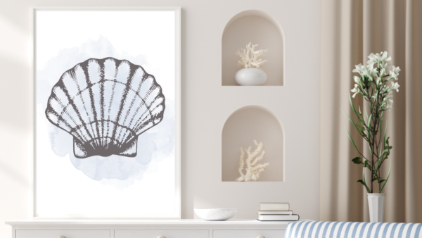 Clam Shell Wall Art