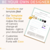 Soul Care Planner Editable Canva Template | Commercial Use | Instant digital download | Fully customisable PLR planner and worksheets - Image 7