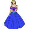 Children's Colouring book Princesses printable digital download for kids colouring pages - Image 2