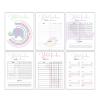 HABIT TRACKER, Daily, Weekly, Monthly, Yearly, 100 Day Challenge, Printable Planner Template, US Letter, Cute, Animals, Download, Pastel - Image 3