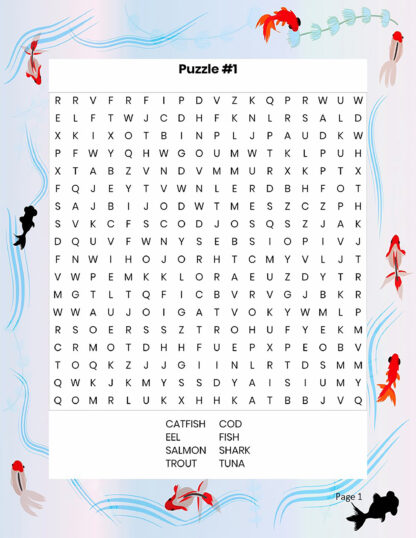 Digital Wordsearch Puzzle Book instant download goodnotes, xodo, ipad, tablet, puzzle pages also home printable - Image 2