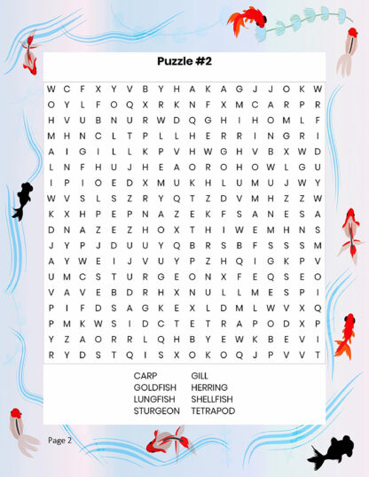 Digital Wordsearch Puzzle Book instant download goodnotes, xodo, ipad, tablet, puzzle pages also home printable - Image 3