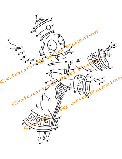 Children's Colouring book Monsters printable digital download for kids colouring pages plus 2 Dot to Dot books activity pack connect the dots - Image 13