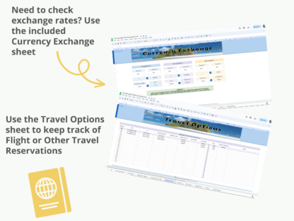 Travel Budget and Planner Google Sheets - Image 4