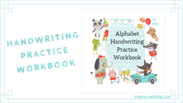 Alphabet Handwriting Practice Workbook