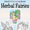 aMazing Adult colouring Flower Fairies printable digital download for grownups colouring pages book - Image 8