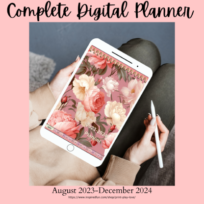 Ultimate 17-Month Dated and Hyperlinked Digital Planner 2023-2024 - Image 2