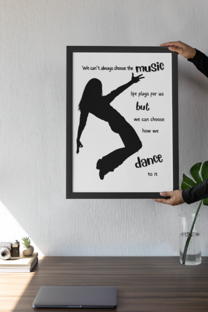 The Music Life Plays Poster Mockup