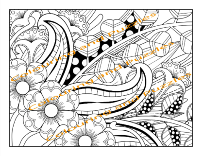 aMazing Adult Colouring Fun and Fabulous - 40 Designs affirmations and quotes printable digital download for grownups colouring pages - Image 6