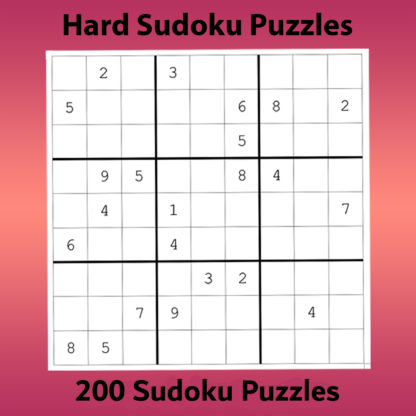 Amazing Sudoku volumes 6, 7 & 8 600 puzzles from Easy to Hard set of 3 printable digital download puzzle books - Image 7