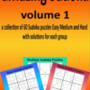 Amazing Sudoku volume 1 printable digital download puzzle book