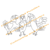 Children's Colouring book Cute Parrots printable digital download for kids colouring pages - Image 8