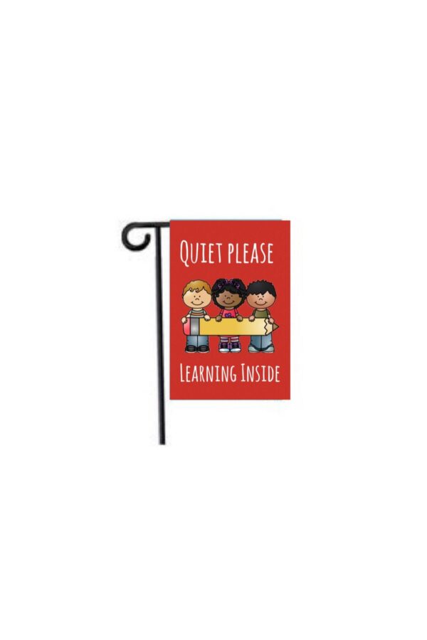 Quiet please - Garden Flag "12.5 x 18", Personalize at No Add'l Cost